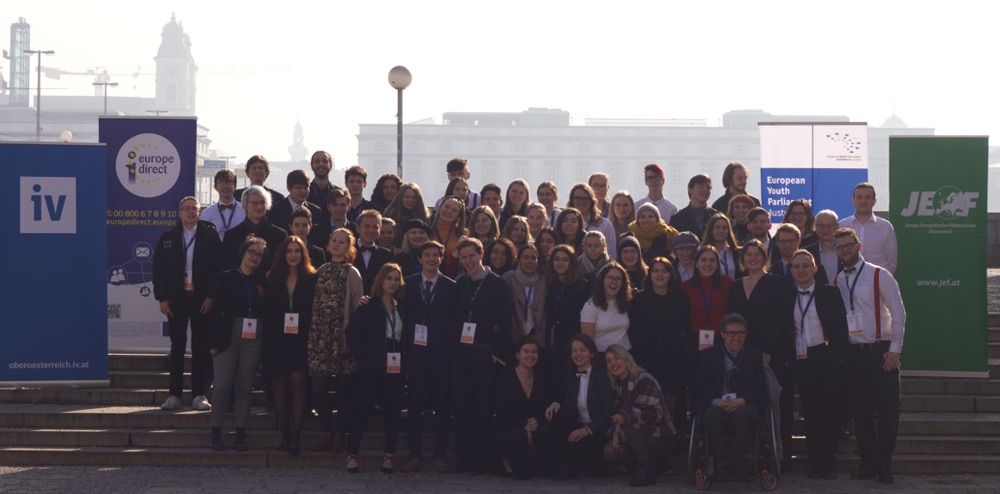 Regionalsession des EYP (European Youth Parliament) in Linz