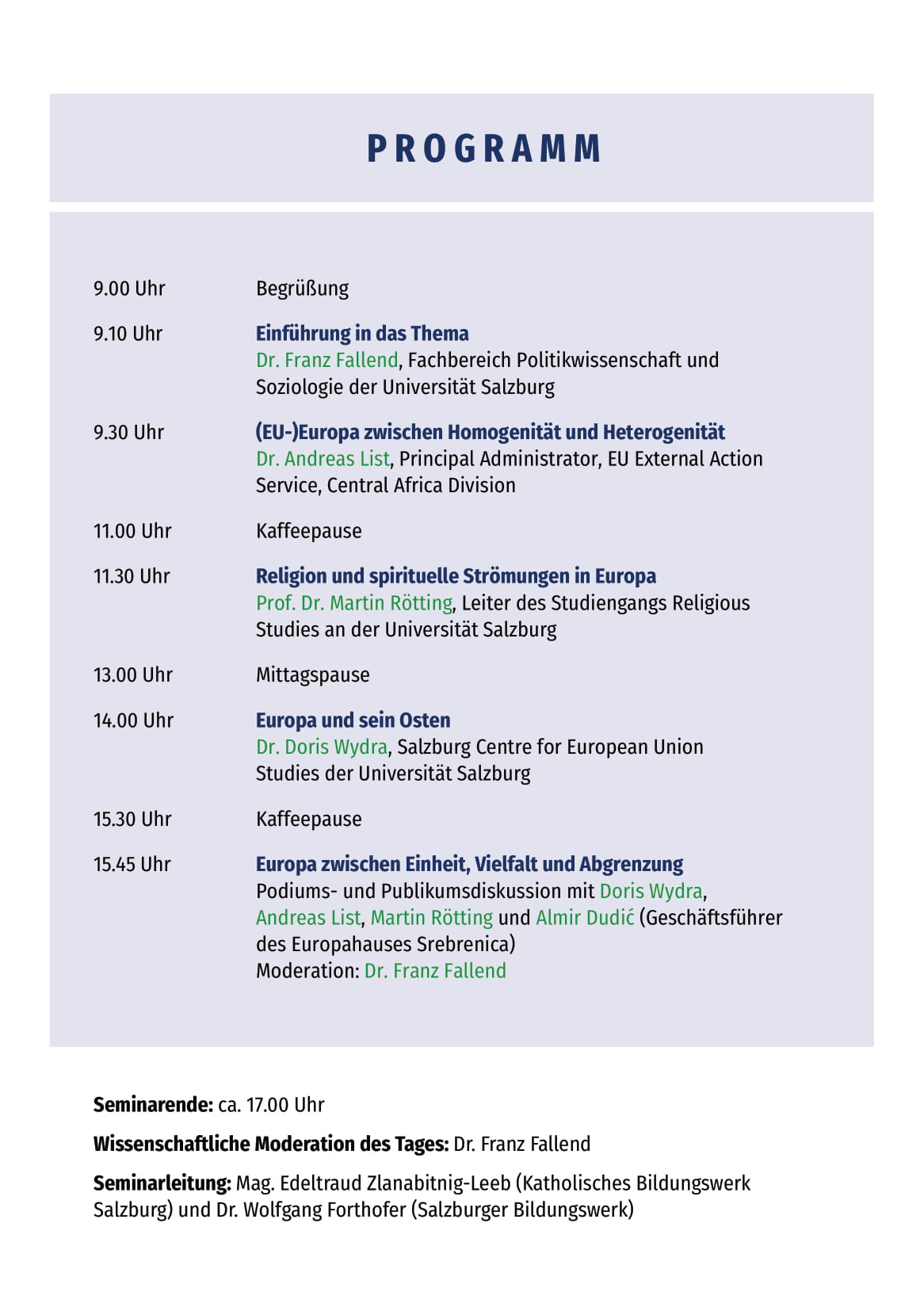 Zwischen Einheit Vielfalt und Abgrenzung 3